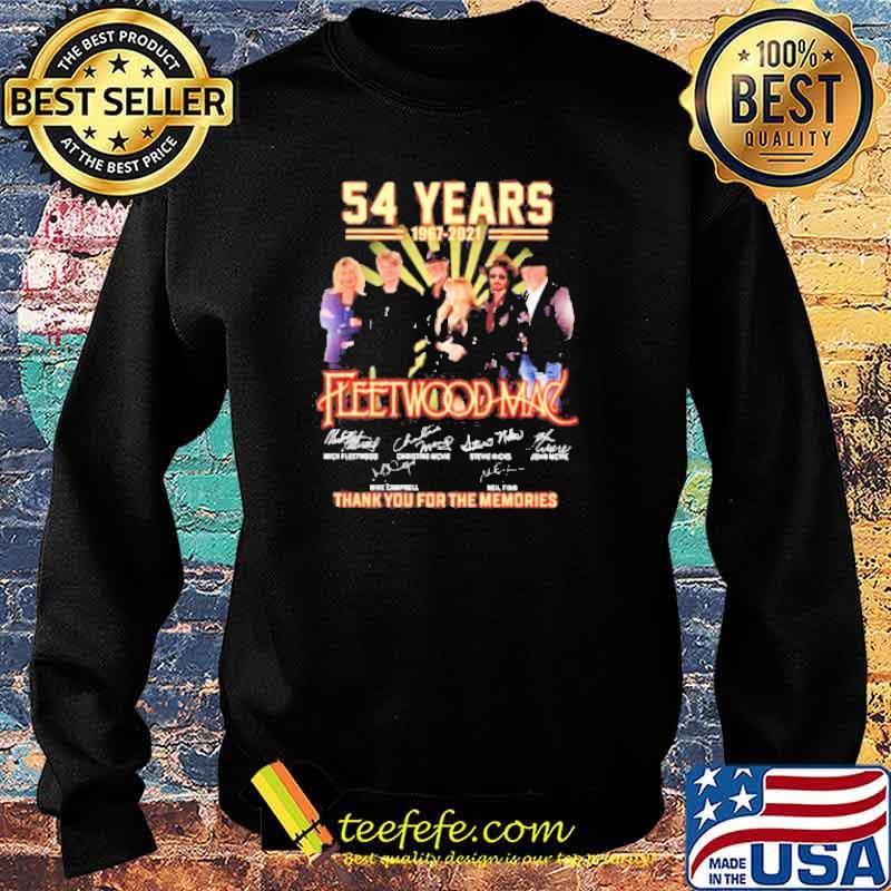 Fleetwood Mac Band 54 years 1967-2021 thank you for the memories signatures s Sweater Fleetwood Mac Band 54 years 1967-2021 thank you for the memories signatures s Sweater