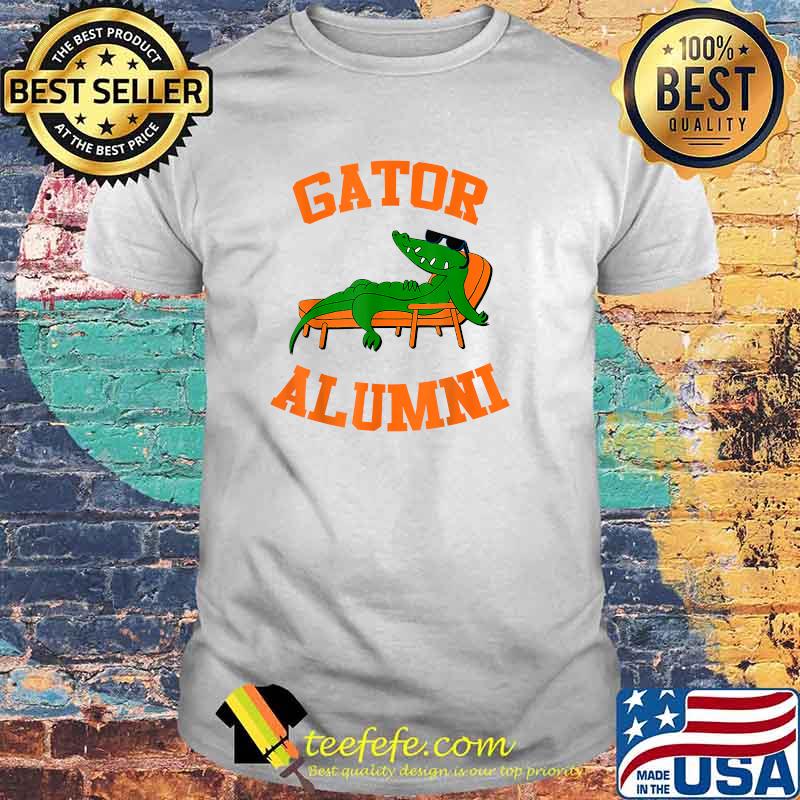 Florida Alumni Gator Alumni Crocodile Relaxing T-Shirt