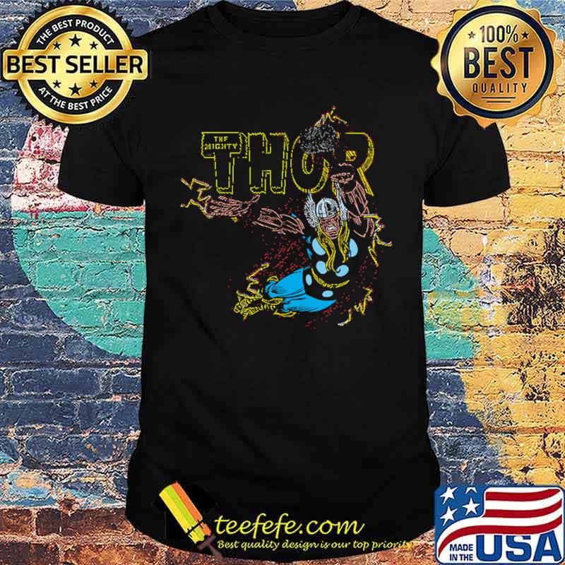 Flying God of Thunder Thor Shirt