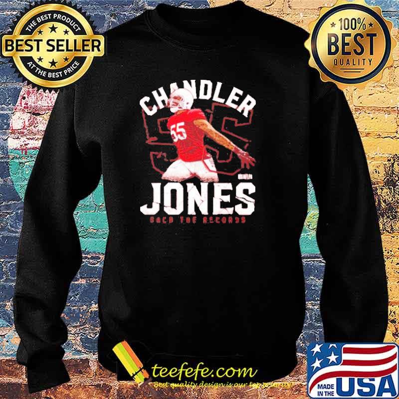 Football Chandler Jones sach the records s Sweater Football Chandler Jones sach the records s Sweater
