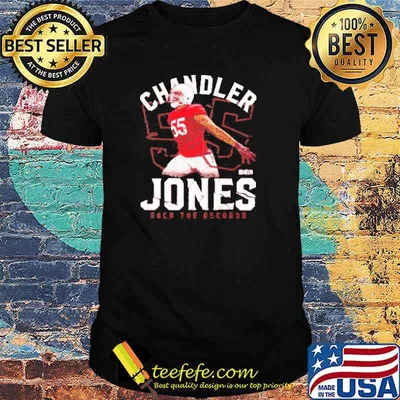 Football Chandler Jones sach the records shirt