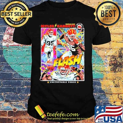 Football Issue Myles Flash Garrett unstoppable force shirt