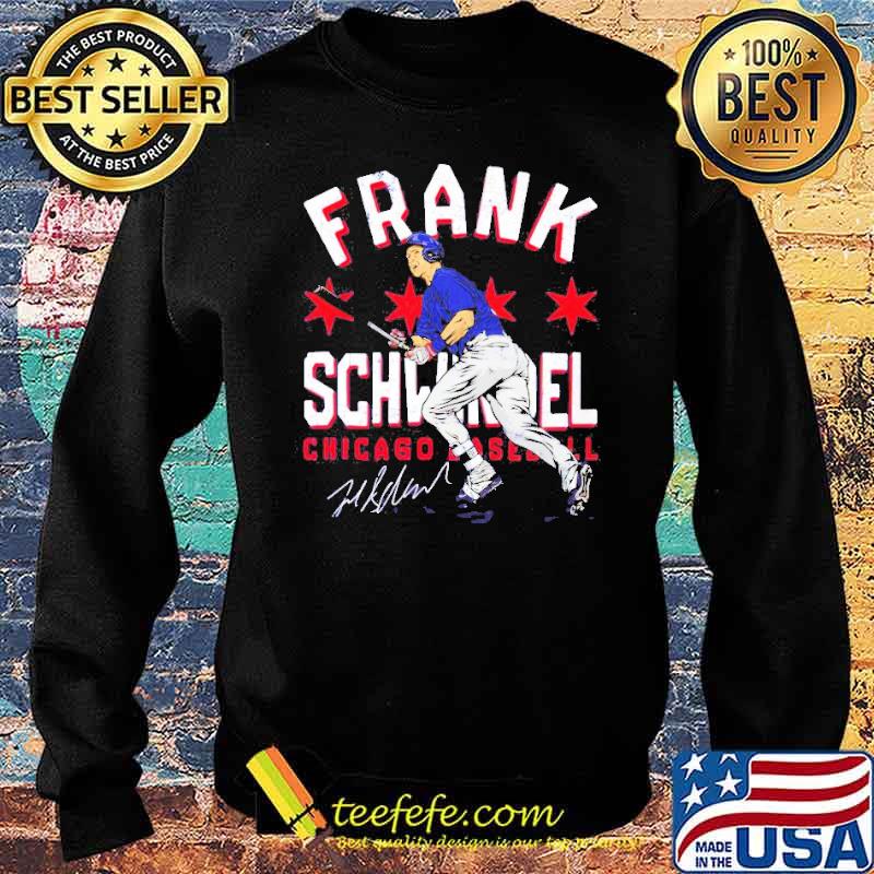 Chicago Cubs Frank Schwindel cartoon sketch shirt - Kingteeshop