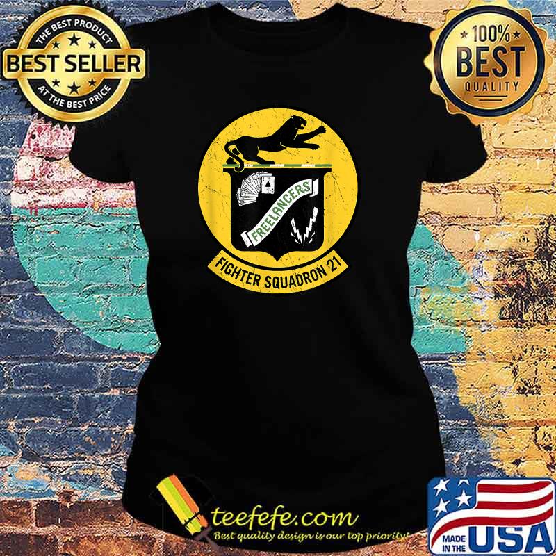 Freelancers Fighter Squadron Two One Vintage T-Shirt Ladies tee Freelancers Fighter Squadron Two One Vintage T-Shirt Ladies tee