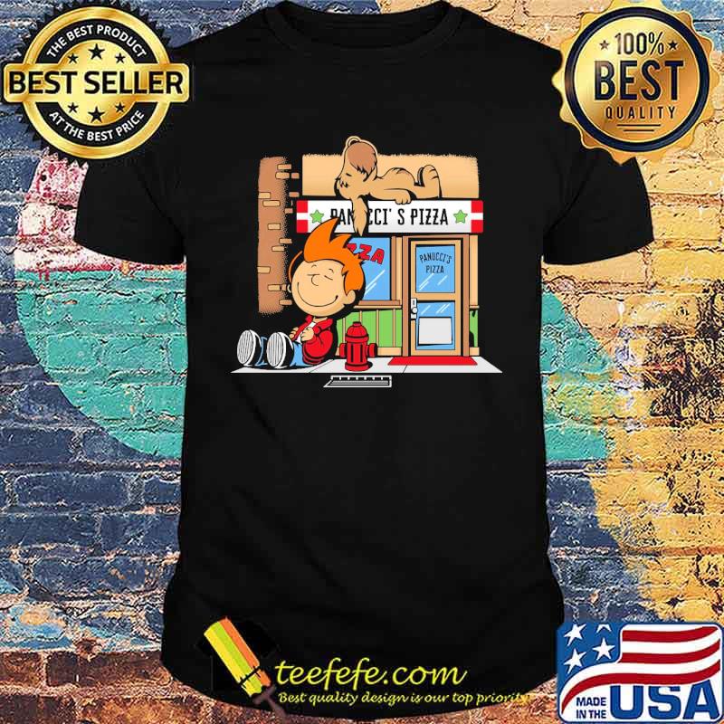 Friends from the past Panducci's Pizza Peanuts Philip J. Fry, Seymour Asses Shirt