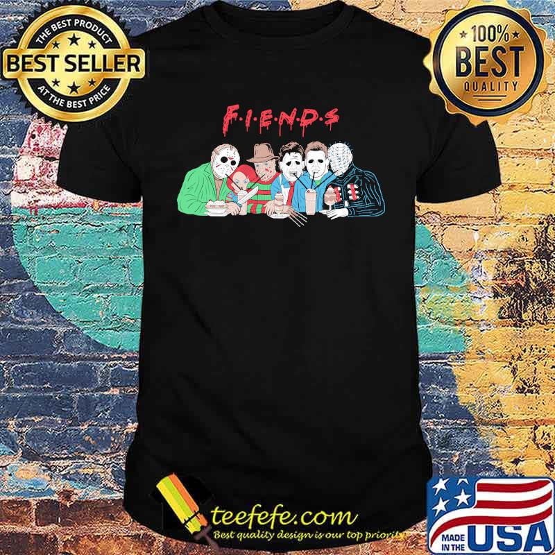 Friends horror halloween jason freddy michael chucky shirt Friends horror halloween jason freddy michael chucky shirt