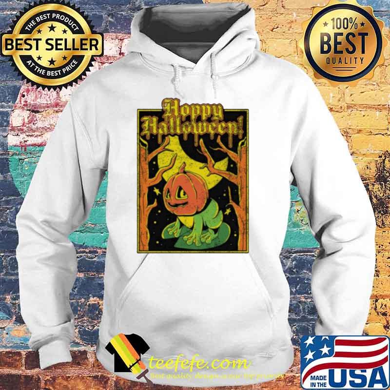 Frog pumpkin hoppy halloween s Hoodie Frog pumpkin hoppy halloween s Hoodie