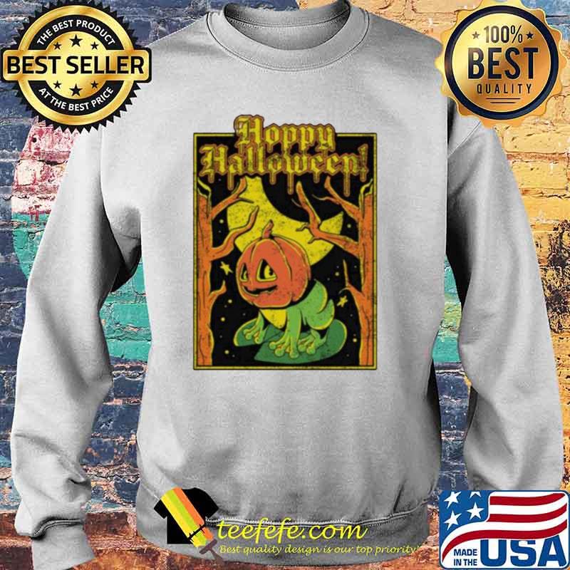 Frog pumpkin hoppy halloween s Sweater Frog pumpkin hoppy halloween s Sweater