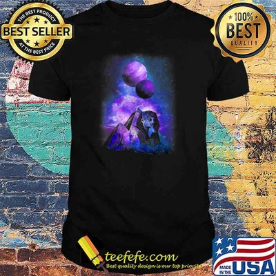 Funny galaxy Great Sphinx Of Giza Ancient Egyptian Psychedelic T-Shirt