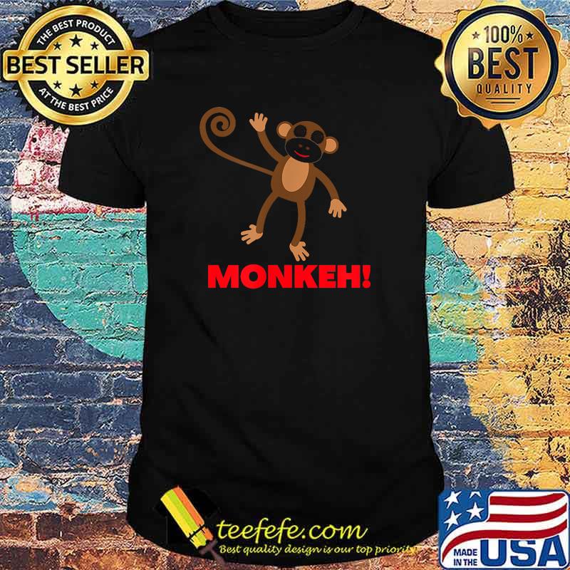 Funny southern Monkey MONKEH Costume Animal T-Shirt