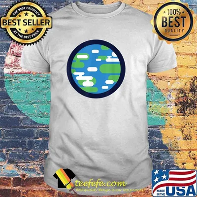 Funny the Kurzgesagt Earth Graphic Art T-Shirt