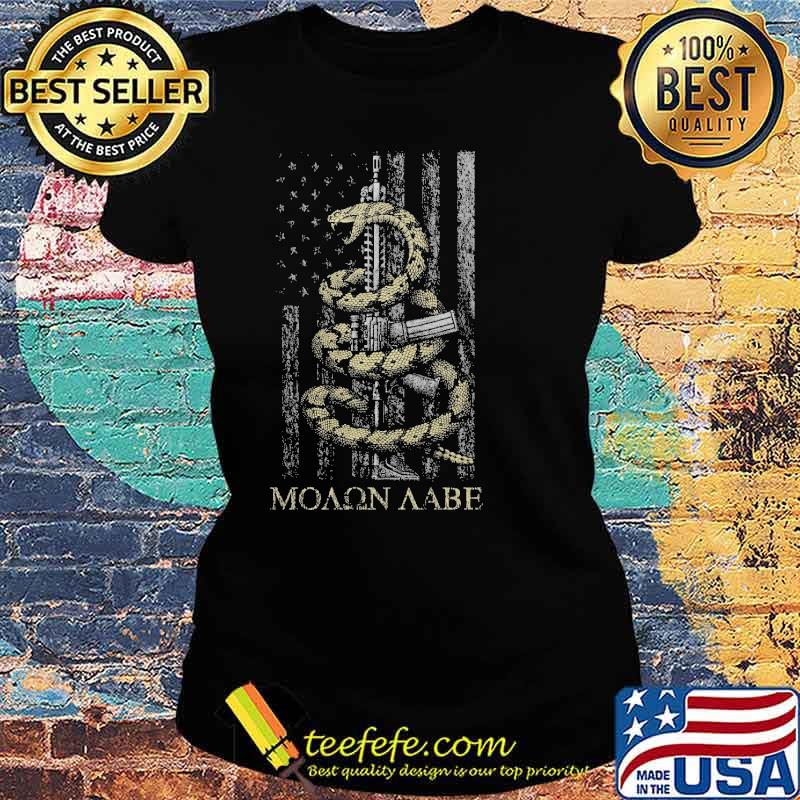 GADSDEN SNAKE american flag s Ladies tee GADSDEN SNAKE american flag s Ladies tee