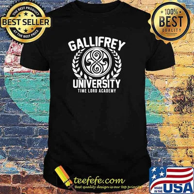 Gallifrey University Time Lor Academy T-Shirt