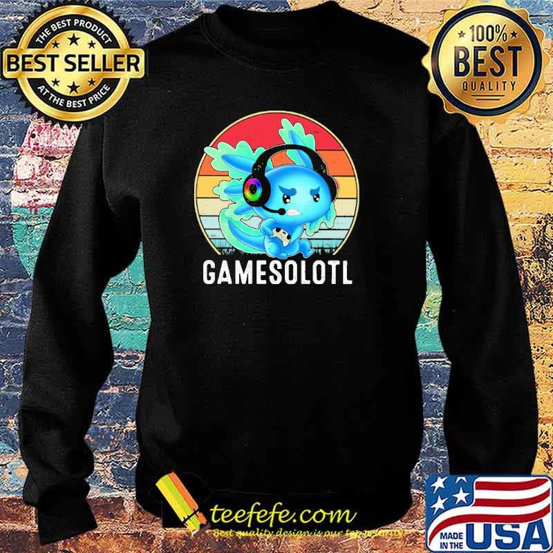 Gamesolotl Vintage Sunset Shirt Sweater Gamesolotl Vintage Sunset Shirt Sweater