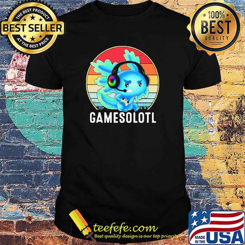 Gamesolotl Vintage Sunset Shirt