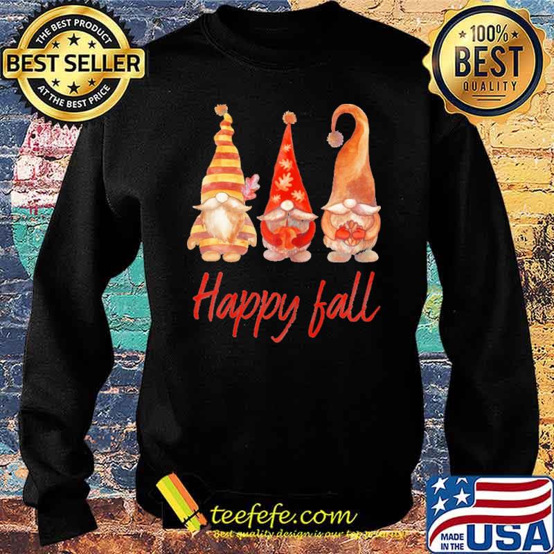 Garden gnome happy fall Christmas s Sweater Garden gnome happy fall Christmas s Sweater