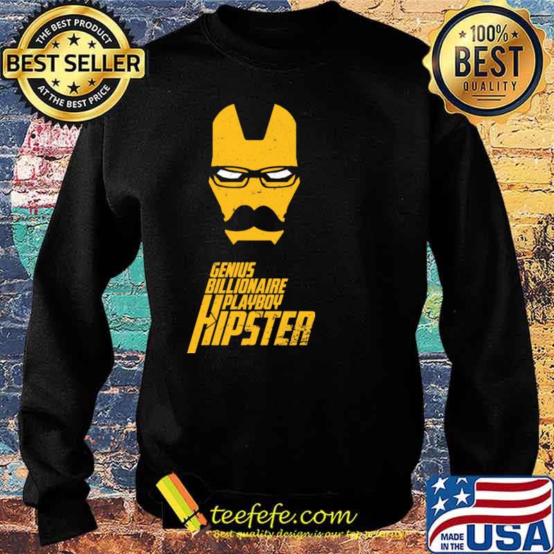 Genius billionaire playboy hipster s Sweater Genius billionaire playboy hipster s Sweater