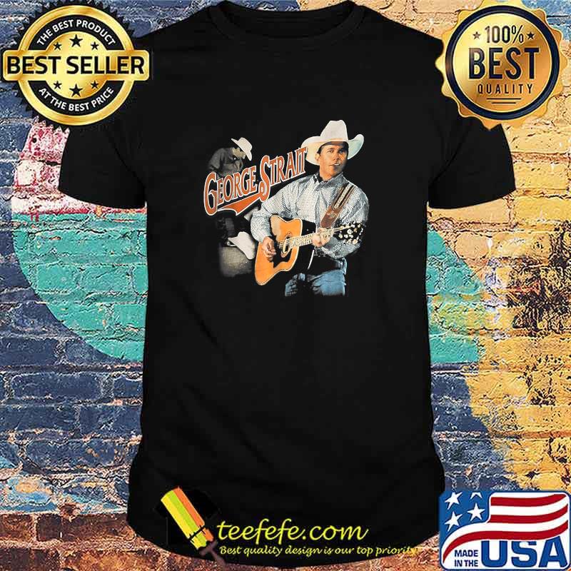 George Strait Pic Retro Arts T-Shirt