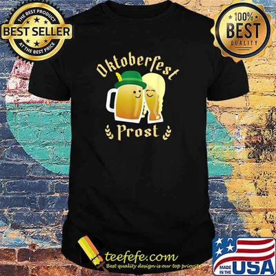 German Bavarian Munich Beer Prost Oktoberfest T-Shirt