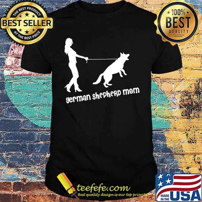 German shepherd mom shirt