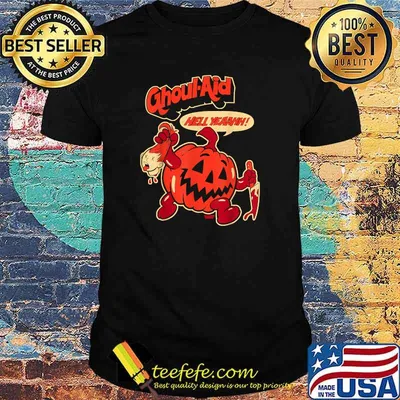 GHOUL AID Hell Yeaahh Pumpkin Killer Halloween T-Shirt