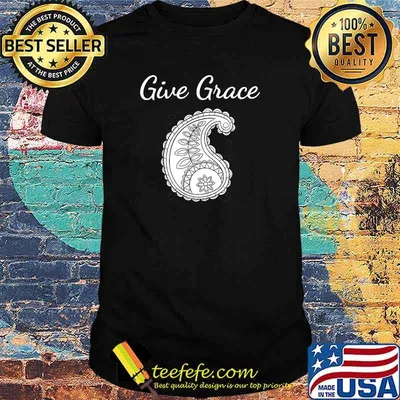 Give Grace Paisley T-Shirt