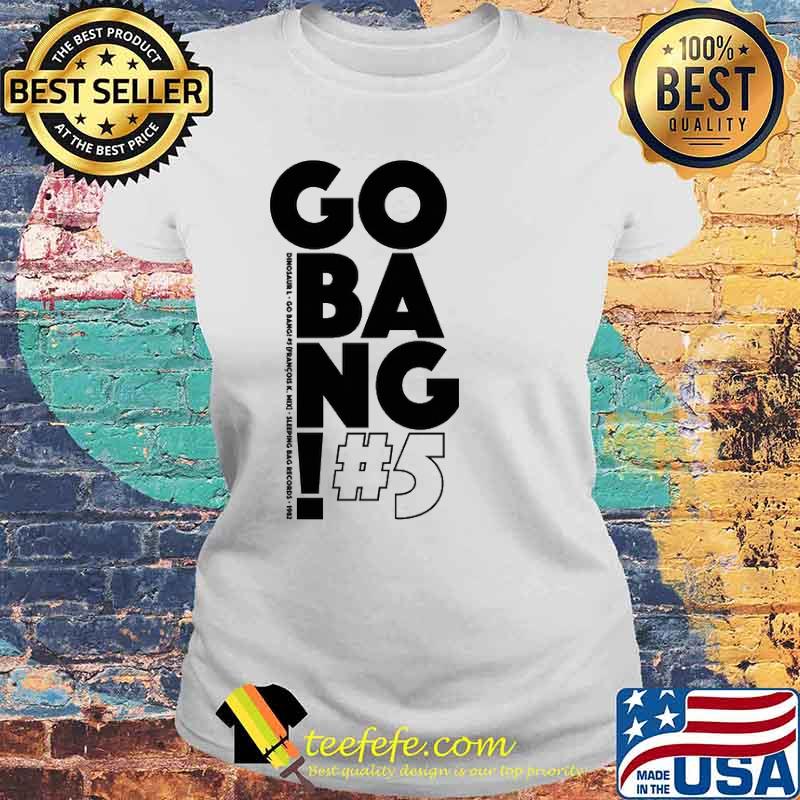 Go bang #5 denosaur go bang sleeping bag records s Laides tee Go bang #5 denosaur go bang sleeping bag records s Laides tee