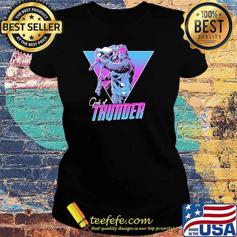 God of thunder avenger retro s Ladies tee God of thunder avenger retro s Ladies tee