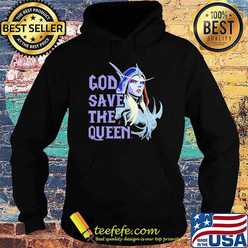 God Save The Queen Ver3 Sylvanas Windrunner Shirt Hoodie God Save The Queen Ver3 Sylvanas Windrunner Shirt Hoodie