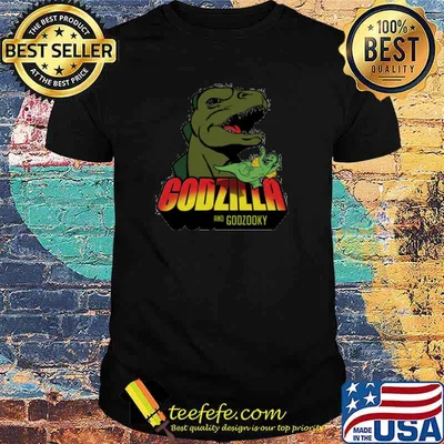Godzilla Godzooky Cartoon Shirt