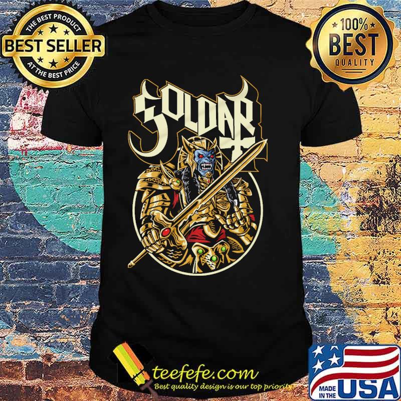 Goldar Power Rangers Gold black Gold shirt