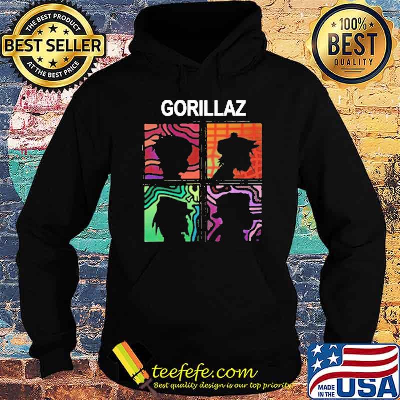 Gorillaz Silhouette Four Demon Days s Hoodie Gorillaz Silhouette Four Demon Days s Hoodie