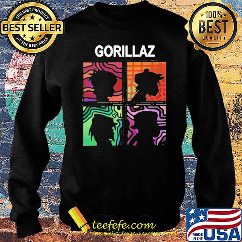 Gorillaz Silhouette Four Demon Days s Sweater Gorillaz Silhouette Four Demon Days s Sweater