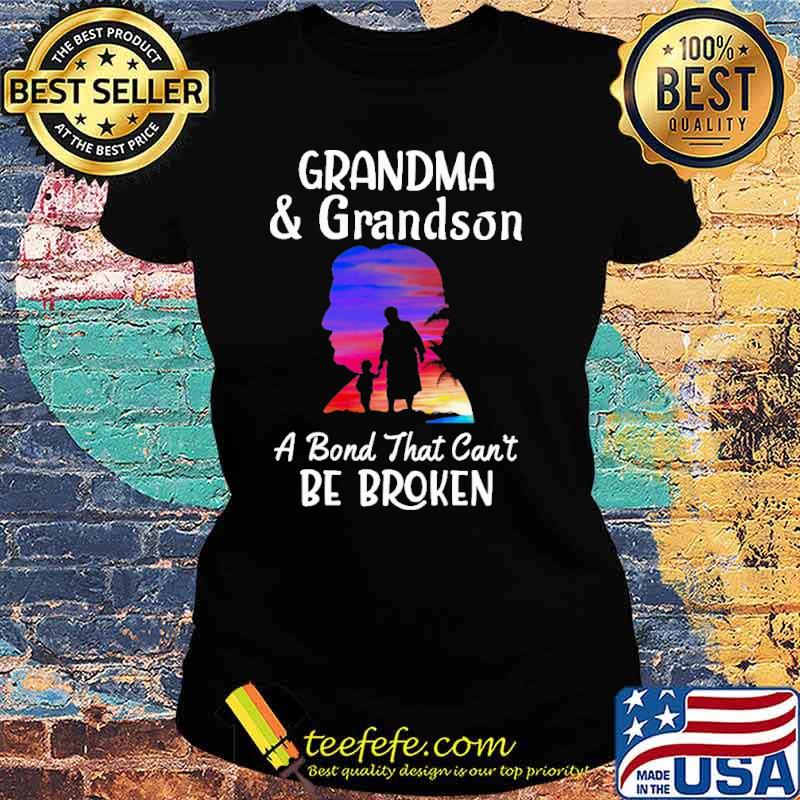 grandma-and-grandson-a-bond-that-can-t-be-broken-sunset-shirt-Ladies-tee.jpg