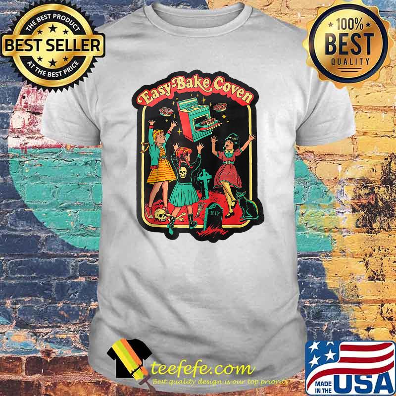 Graphic Easy Bake Coven Witch Funny Halloween Parody Raglan Baseball shirt
