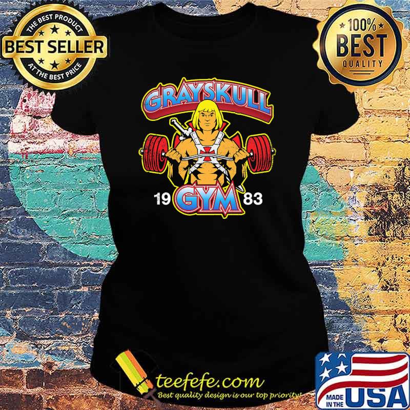 Grayskull gym 1983 weight lifting s Ladies tee Grayskull gym 1983 weight lifting s Ladies tee