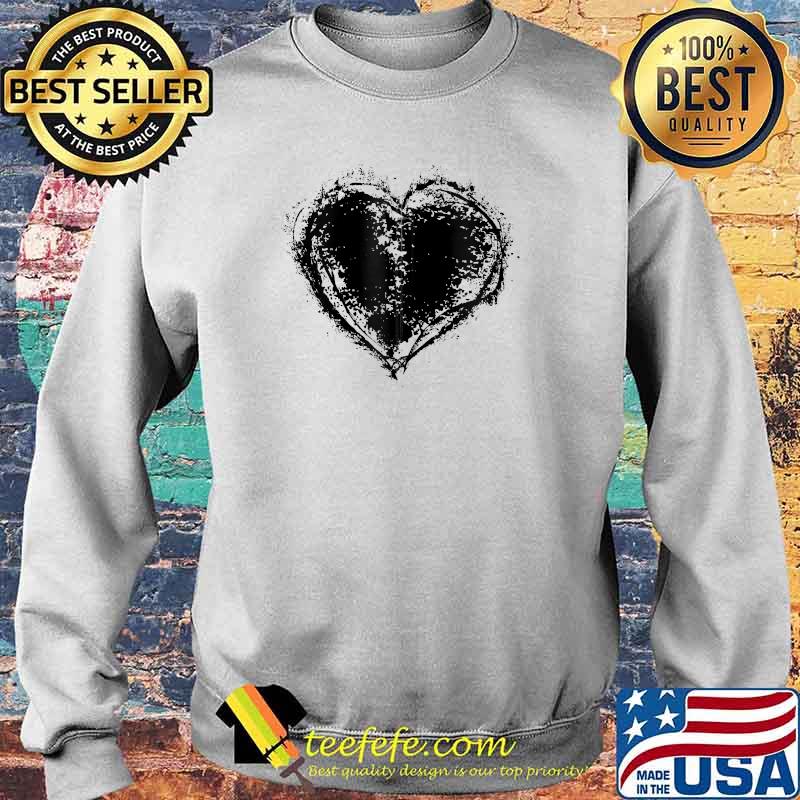 Grunge Heart T-Shirt Sweater Grunge Heart T-Shirt Sweater