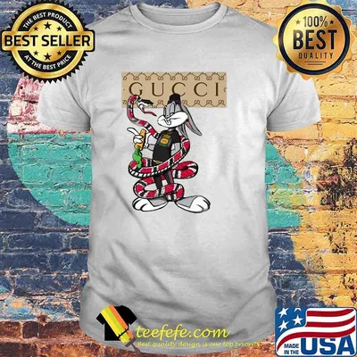 Gucci Rabbit And Snack Fashion T-Shirt