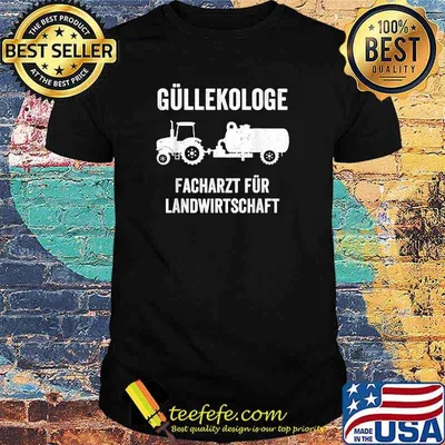 Güllekologog Facharzt Fur Landwirtschaft T-Shirt