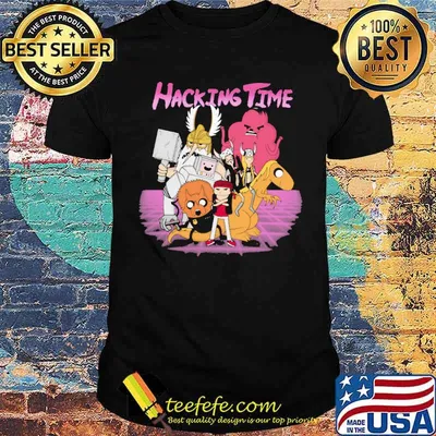 Hacking time avenger shirt