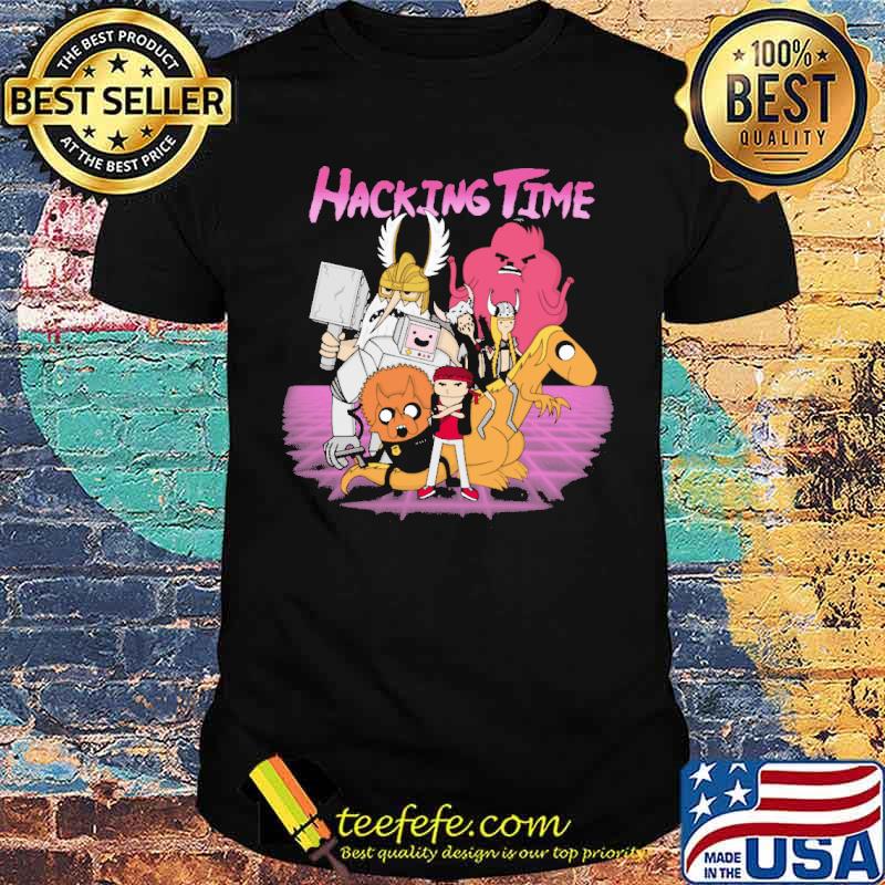 Hacking time avenger shirt