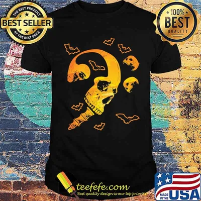 Halloween Bass skull shirt