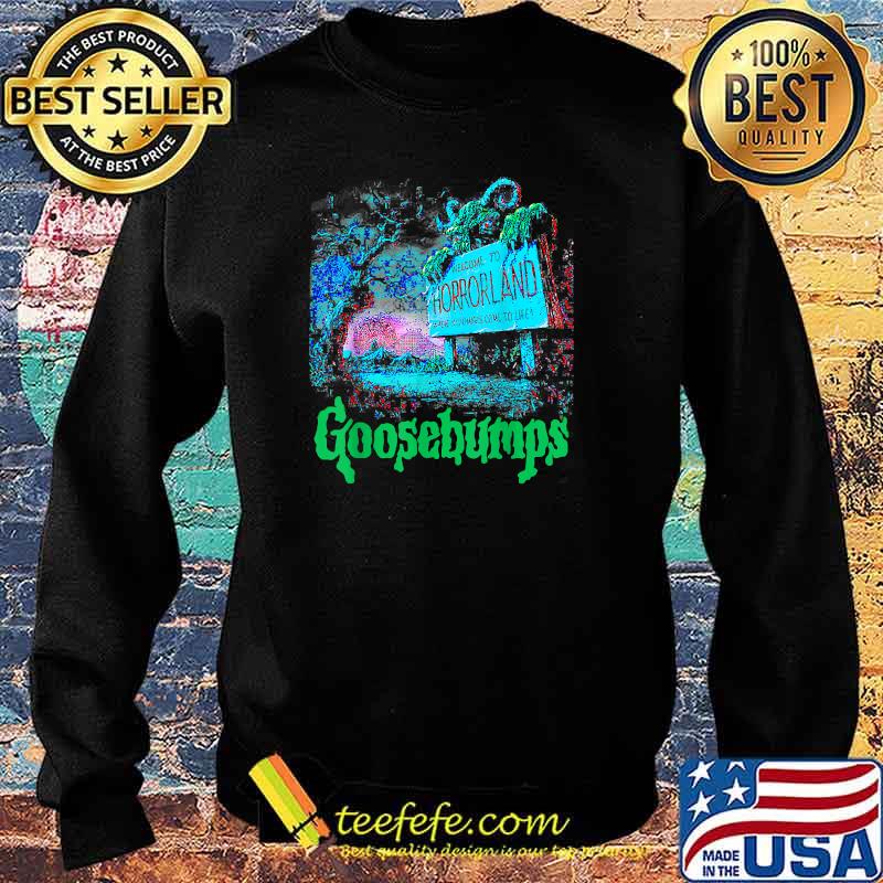 Halloween Goose.bumps One Day At Horrorland T-Shirt Sweater Halloween Goose.bumps One Day At Horrorland T-Shirt Sweater