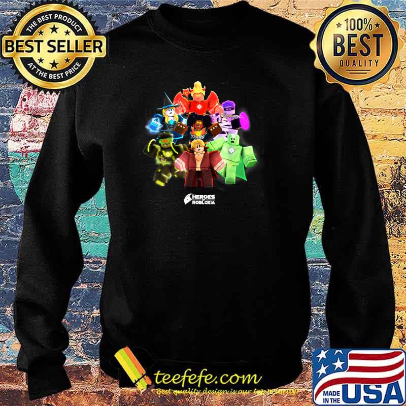 Halloween Heroes Robloxia T-Shirt Sweater Halloween Heroes Robloxia T-Shirt Sweater