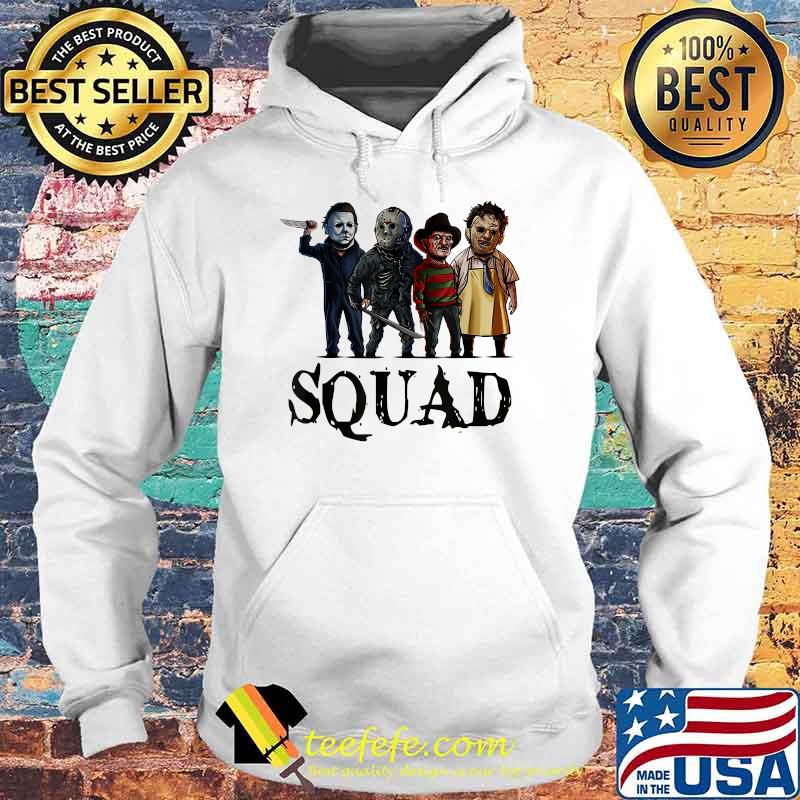 Halloween Horror Movies Lover Squad Horror Character T-Shirt Hoodie Halloween Horror Movies Lover Squad Horror Character T-Shirt Hoodie