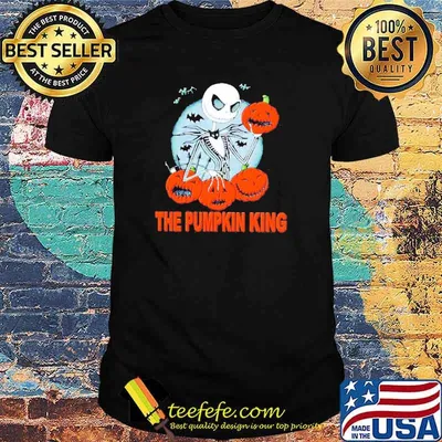 Halloween Jack Skellington the Pumpkin king shirt