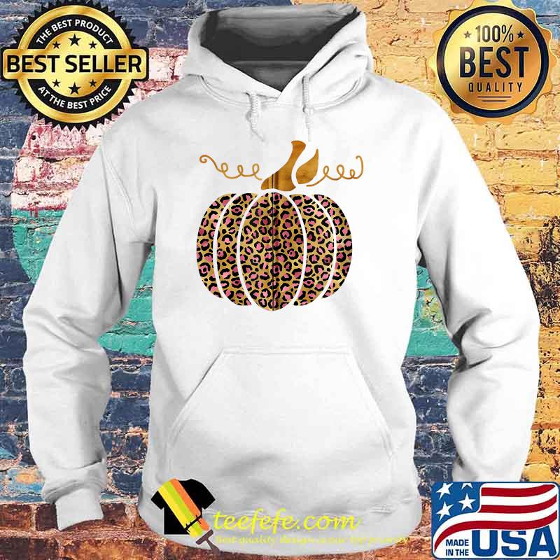 Halloween Leopard Pumpkin Autumn Thanksgiving T-Shirt Hoodie Halloween Leopard Pumpkin Autumn Thanksgiving T-Shirt Hoodie