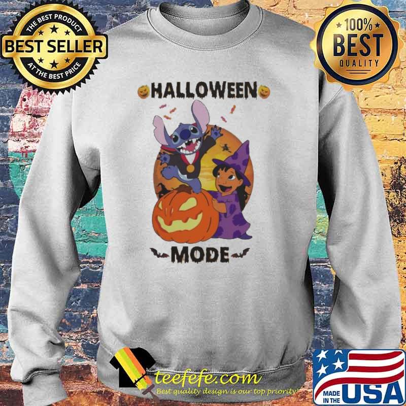 Halloween mode Lilo and Stitch And Moon s Sweater Halloween mode Lilo and Stitch And Moon s Sweater