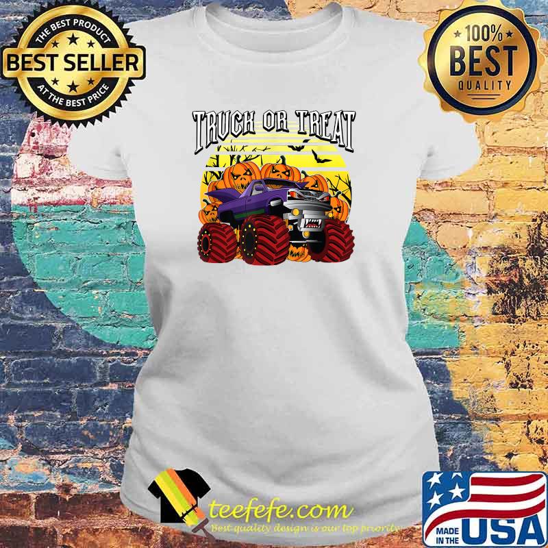 Halloween Monster Truck or Treat Scary Pumpkin Toddlers T-Shirt Laides tee Halloween Monster Truck or Treat Scary Pumpkin Toddlers T-Shirt Laides tee