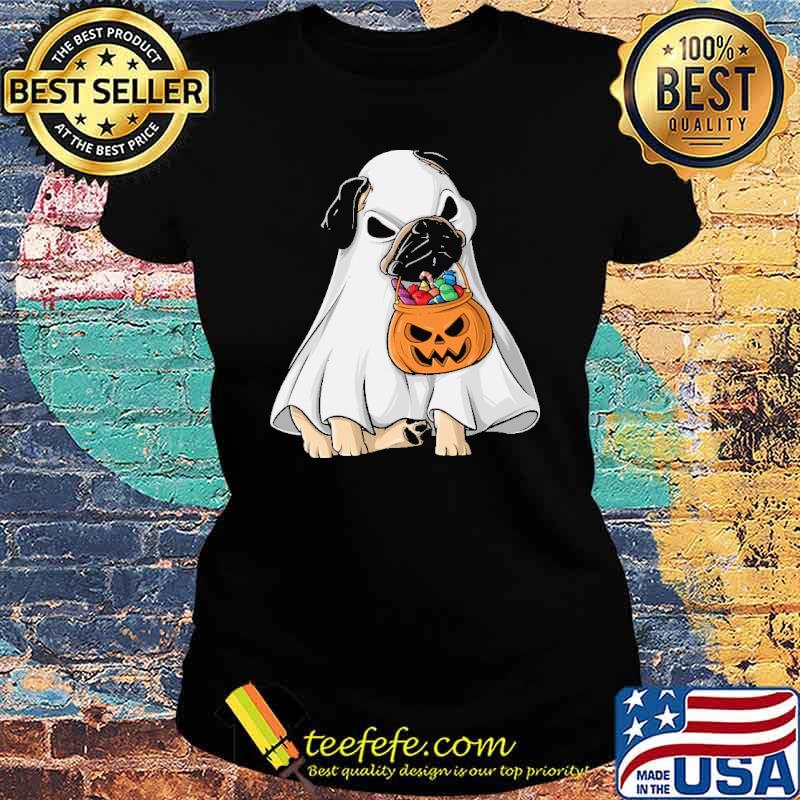 Halloween Pug Pumpkin s Ladies tee Halloween Pug Pumpkin s Ladies tee